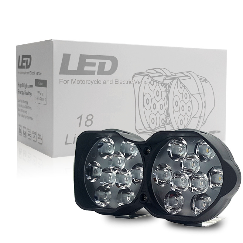 12V 25W 3000LM Super bright LED Motorcycle Spotlights External Modified Car Installed LED Work Lights Off-road Lights Fog Lights 12V 25W 3000LM Super bright LED Motorcycle Spotlights External Modified Car Installed LED Work Lights Off-road Lights Fog Lights